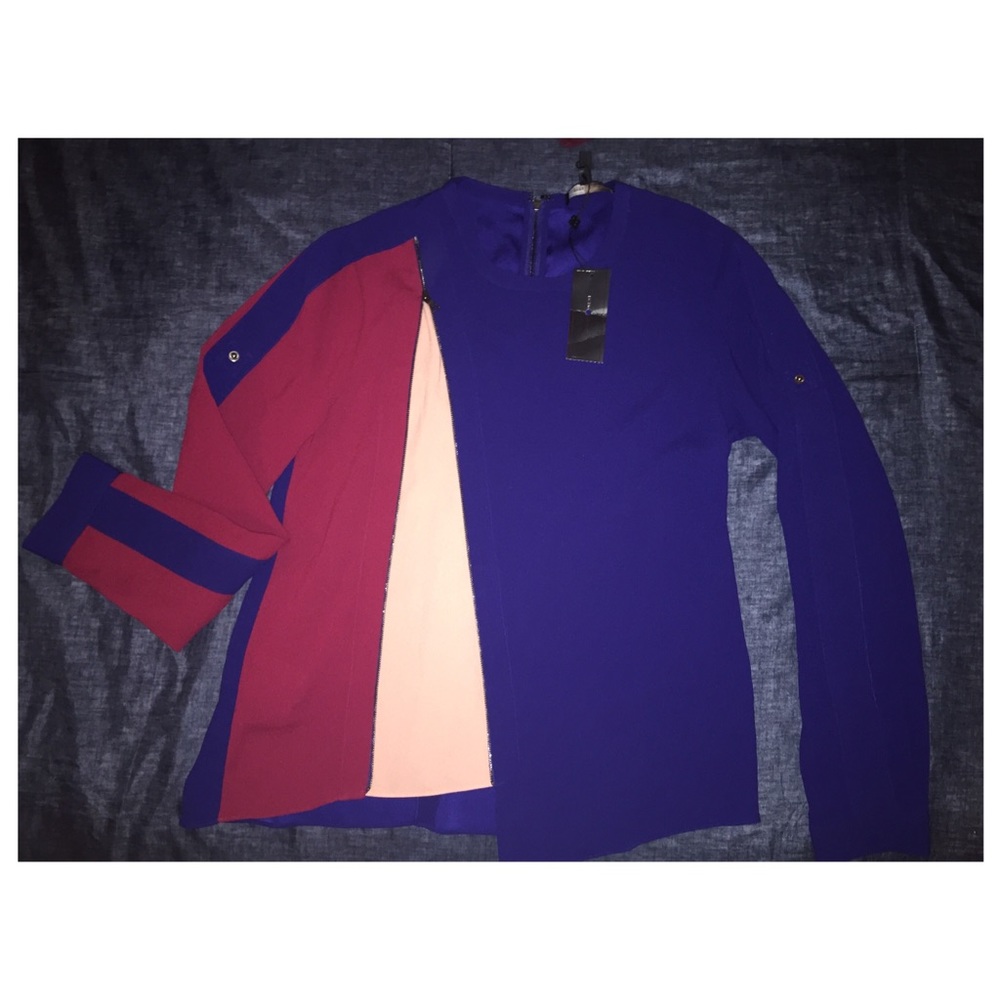 bcbgmaxazria office dressy blouse